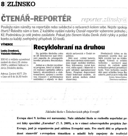 Recyklohran - vroba ko zvtit